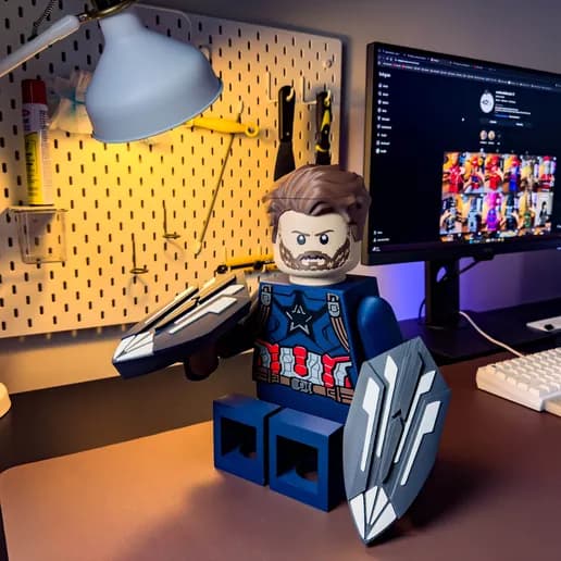 CAPTAIN AMERICA (Infinity War) Modular Figure!
