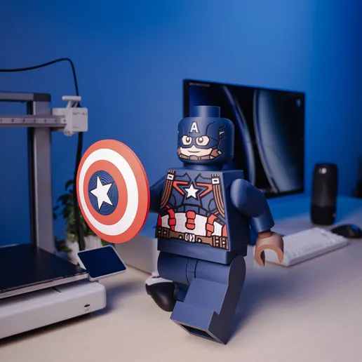 Captain America Modular Figure