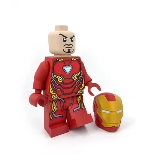 IRON MAN Modular Figure! Genius, Billionaire
