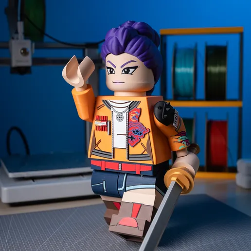 K-Pop Rumi Modular Figure