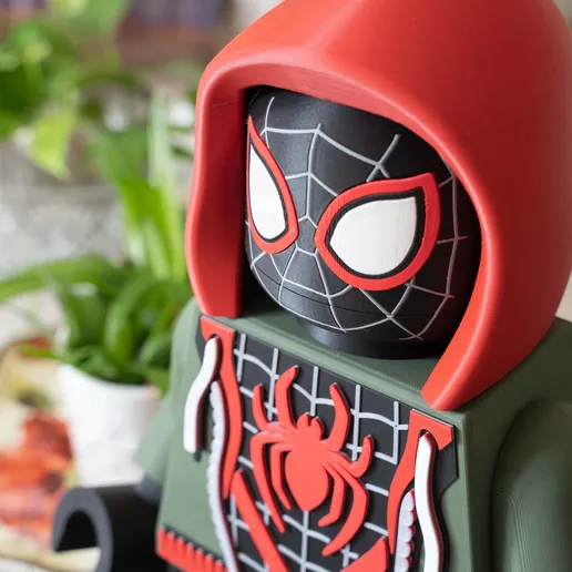 Miles Morales Spider-Man Modular Figure