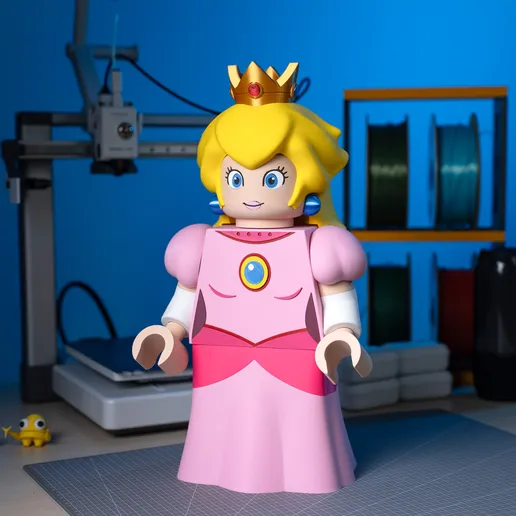 Princess Peach Modular Figure