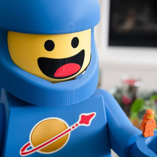 Spaceman Giant Minifigure (16") – Classic & Benny Edition!