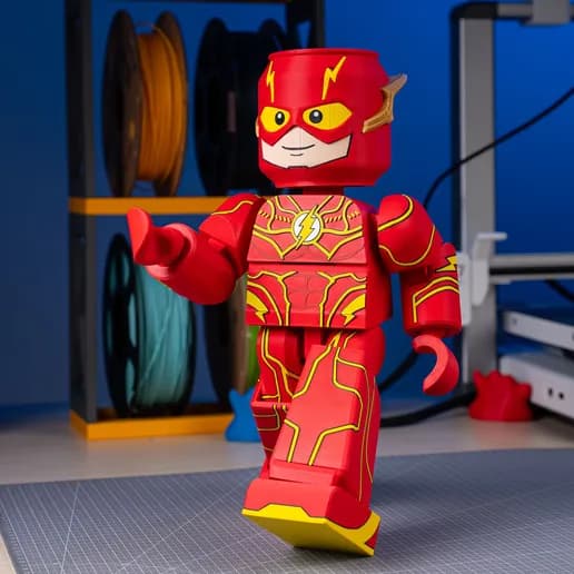 The Flash Movie Suit Modular Figure