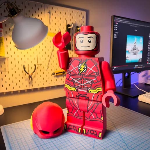 The Flash Modular Figure, Fastest Figure Alive!