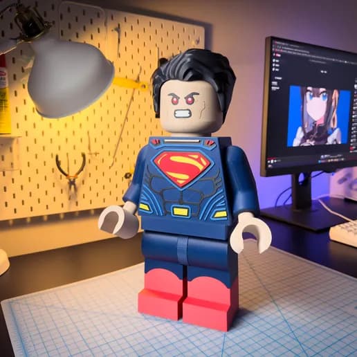 Superman Man of Steel Modular Figure