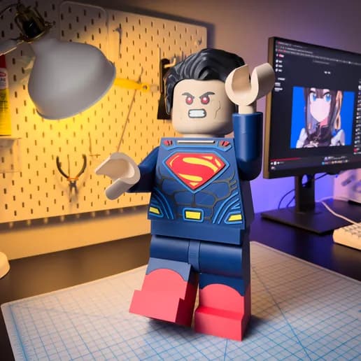 Superman Man of Steel Modular Figure