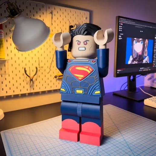 Superman Man of Steel Modular Figure
